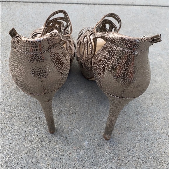 Gianni Binni Gold Heels - Picture 5 of 7